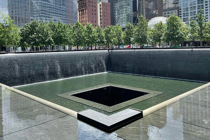 9/11 Memorial Tour with Optional Museum and One World Access - The 9/11 Memorial pools: where the names become the main event