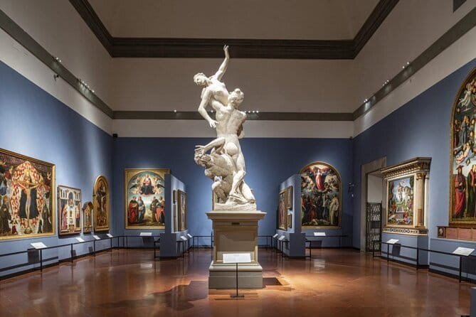Accademia & Uffizi Museums: Small Group Tour with Optional Lunch - The Accademia Stop: David, Prisoners, and Sculptures You Can Read