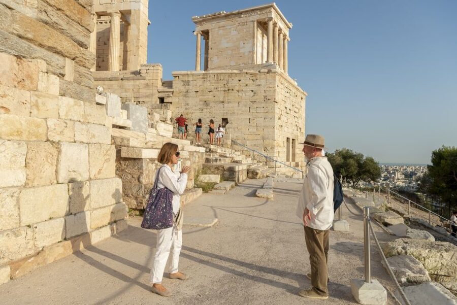 Acropolis & Acropolis Museum PRIVATE Expert led Guided Tour - Propylaea and Temple of Athena Nike: Stories Behind the Most Famous Silhouette