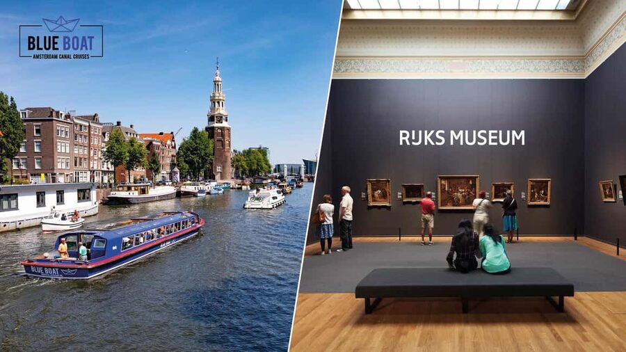 Amsterdam: City Canal Cruise and Rijksmuseum - How the canal cruise + Rijksmuseum combo fits together