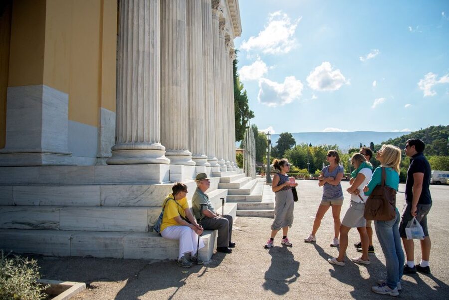 Athens, Acropolis & Museum Tour without Tickets - Plaka and Dionyssiou Areopagitou: the walk that sets up the climb