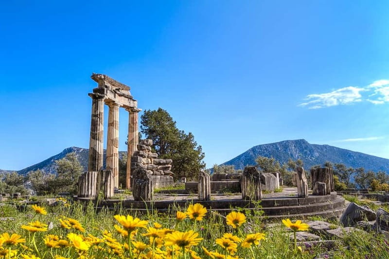Athens: Delphi Day Tour with Museum & Arachova Village Visit - Delphi Archaeological Site: where Apollo, theater, and springs come together