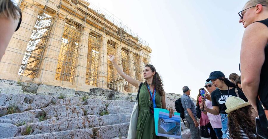 Athens: Early Morning Guided Tour to Acropolis and Museum - Stop-by-Stop Walk: Hadrian’s Arch, Dionysus, and the Theatre of Drama