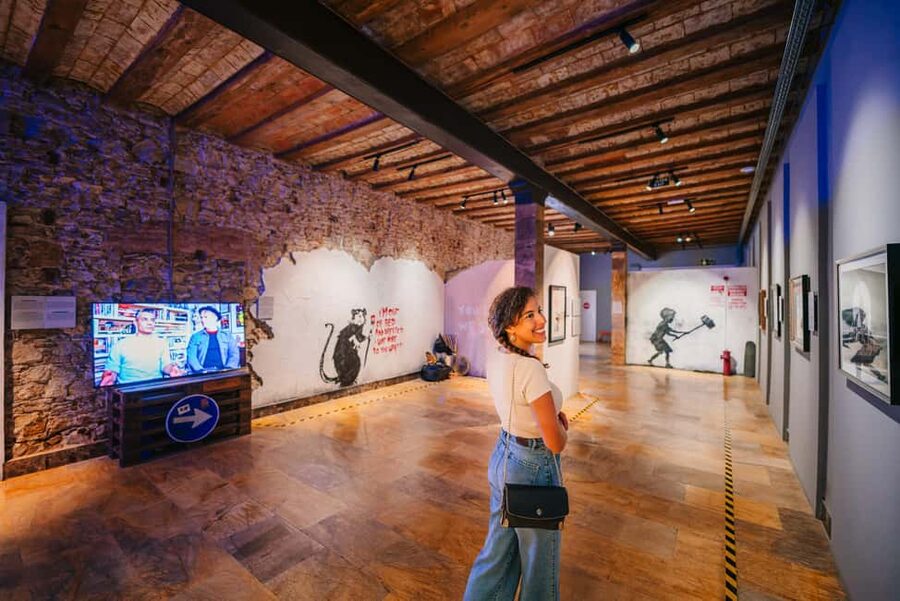 Barcelona: Banksy Museum, Permanent Exhibition Ticket - Multimedia, Labels, and the Pace You’ll Want (No, You Don’t Need to Read Everything)