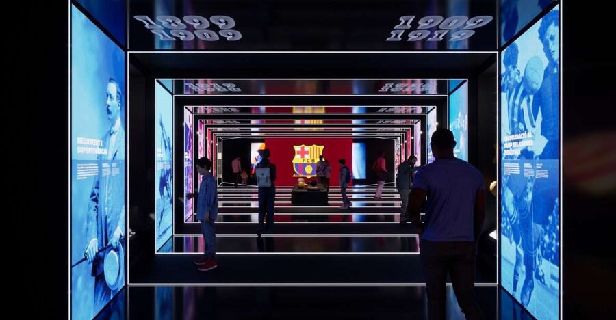 Barcelona: F.C. Barcelona Museum Immersive Guided Tour - The Spotify Camp Nou Live 360º room: the highlight for most fans