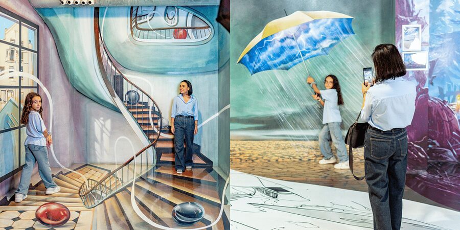Barcelona: Museum of Illusions– Interactive & Fun Experience - The heart of the visit: 3D paintings made for your camera