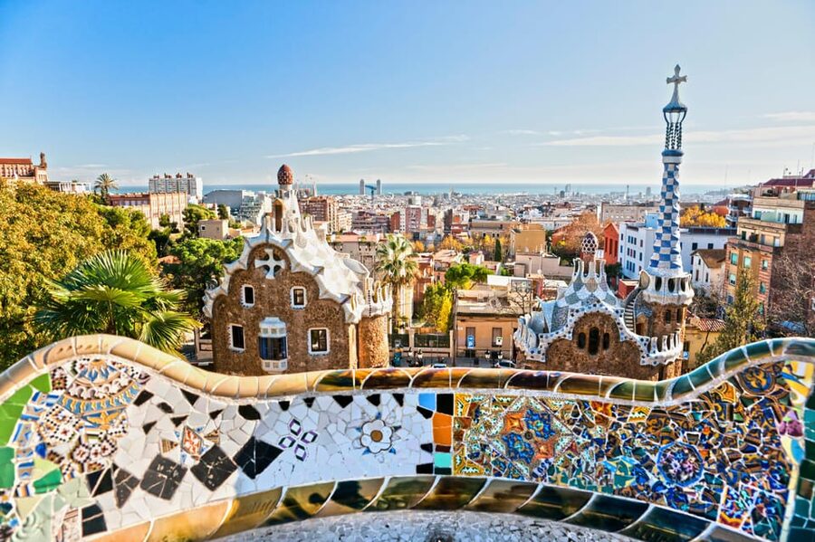 Barcelona: Park Güell and Gaudí House Museum Entry Ticket - Entering Park Güell: Escalators, Uphill Walks, and the Best Way In