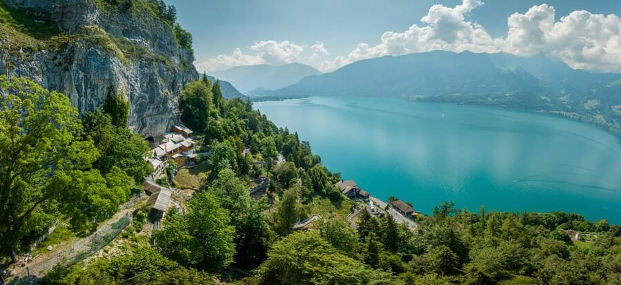 Beatenberg: Beatus Caves Entry Ticket with Museum - Why the climb and views outside matter (Lake Thun makes it worth it)