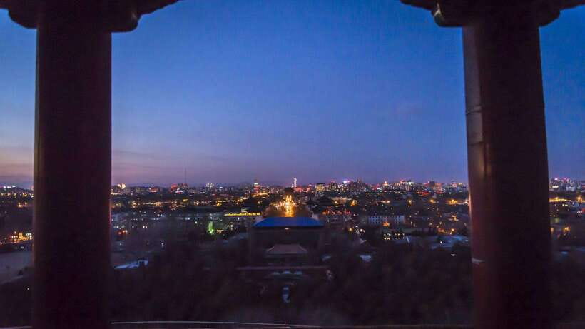 Beijing：Jingshan Park (Palace Museum Garden) Ticket - Timing tips: morning calm vs afternoon crowding vs evening lights