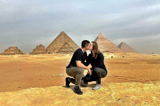 Best of the best Giza Pyramids, Nile Sphinx, Museum,Bazzar,Camel - Lunch overlooking Giza and the Sphinx: where the day changes gear
