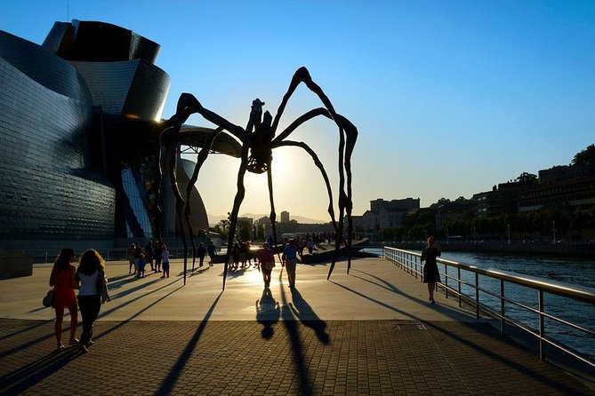 Bilbao: Guggenheim Like Never Before: VIP Access. Small Group.Top - Stairs, Walking, and Getting Around Without Losing Your Day
