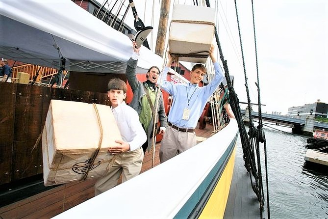 Boston Tea Party Ships and Museum Admission - The story works because it’s in order, not random facts