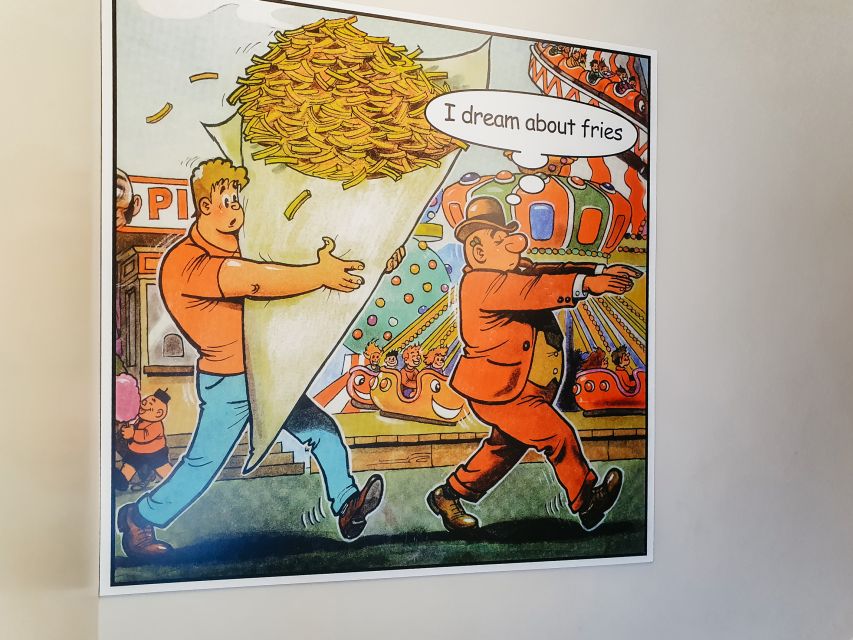 Bruges: Frietmuseum Entry Ticket - First floor: the history of fries and how Belgium gets the credit