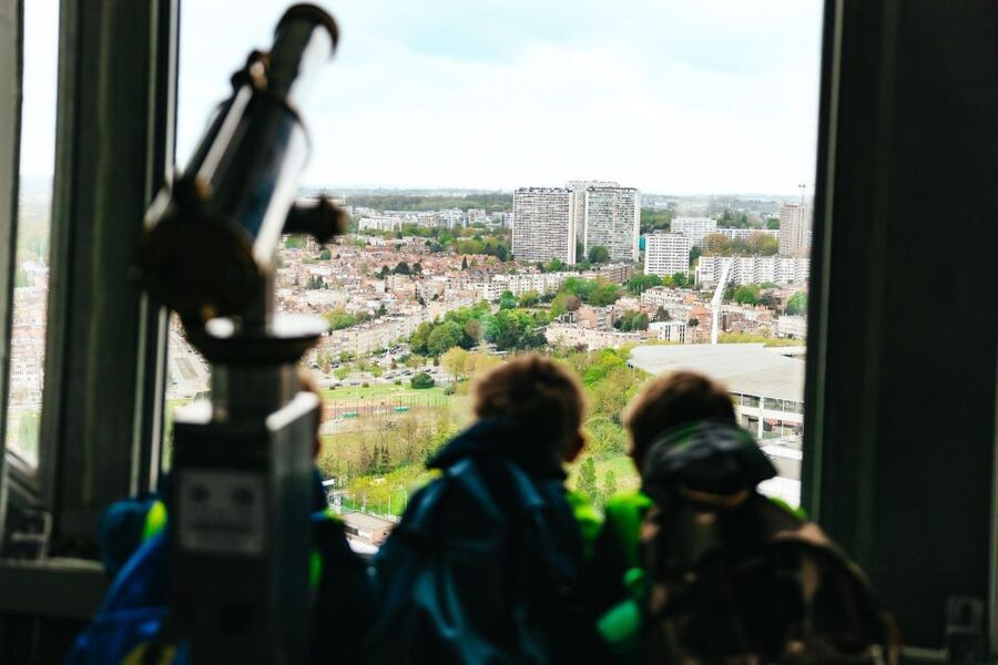 Brussels: Atomium Entry Ticket with Design Museum Ticket - The view moment: 360-degree panorama and the lift vs stairs tradeoff