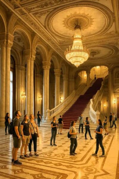 Bucharest: Parliament, Ceausescu House & Village Museum Tour - Entering the Palace of Parliament: what to look for beyond the photos