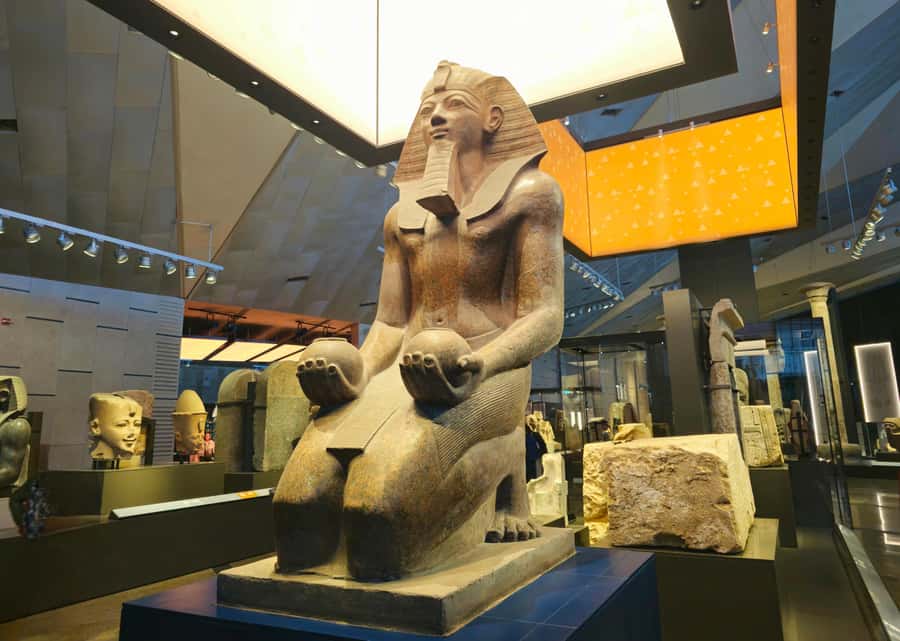 Cairo: Grand Egyptian Museum, Pyramids, Sphinx Tour & Lunch - The Plateau Between Stops: Camel Ride Time