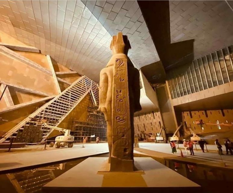 Cairo: Grand Egyptian Museum QR Ticket - What’s included: entry ticket plus a short earphone tour