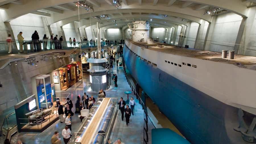 Chicago: Griffin Museum of Science and Industry Ticket - WW2 submarine option: U-505, the German ship captured by the USA