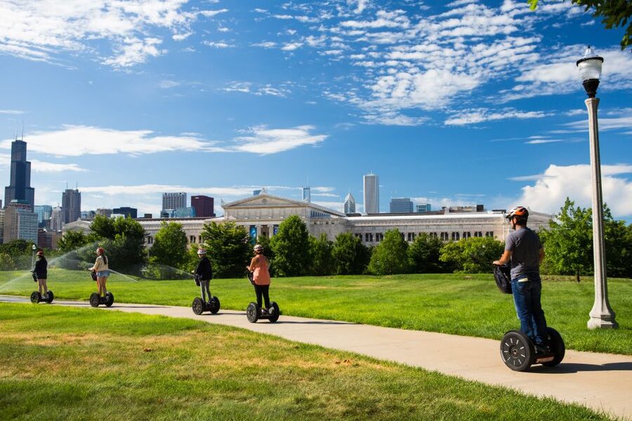 Chicago: Lakefront and Museum Campus Segway Tour - Meeting Point at Columbus Drive and Monroe: Find the Orange Flags