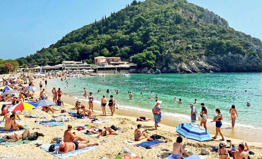 Corfu: Shore & Shared – Palaiokastritsa, Lakones, Kratsalo - Entering The West Coast From Sette Venti (or the Domestic Terminal)