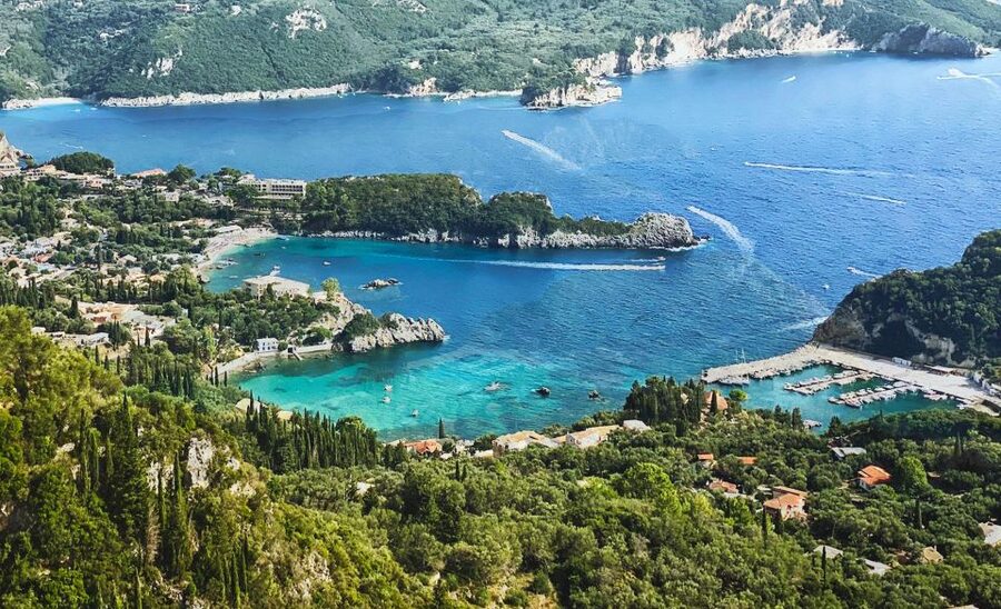 Corfu: Shore & Shared – Palaiokastritsa, Lakones, Kratsalo - Palaiokastritsa: Swim in Emerald Water and Climb for the Views