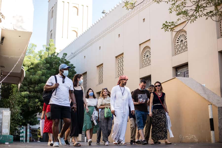 Dubai: Old Town, Creek, Museums, Souks, & Street Food Tour - Al Fahidi Fort and Grand Souk Breaks: Old Meets Shopping Reality