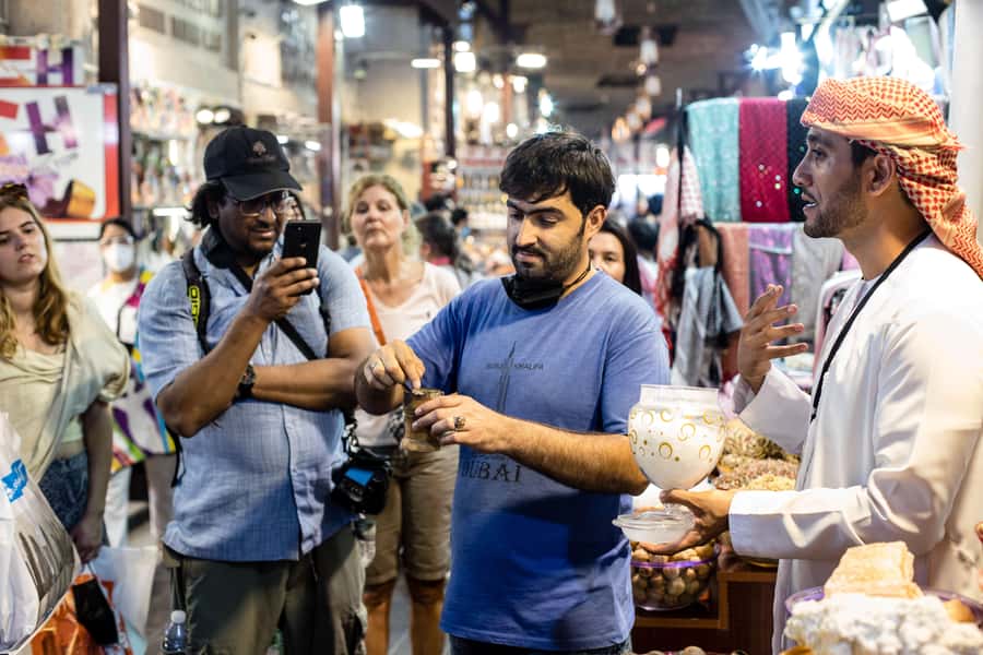 Dubai: Old Town, Creek, Museums, Souks, & Street Food Tour - Spices Souk + Gold Market: Shopping With Guardrails