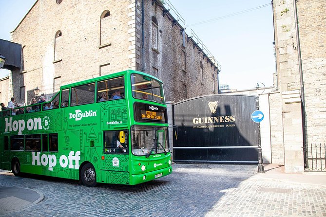 Dublin Hop-On Hop-Off Bus Tour with Guide and Little Museum Entry - Live guided commentary that can make the ride feel human