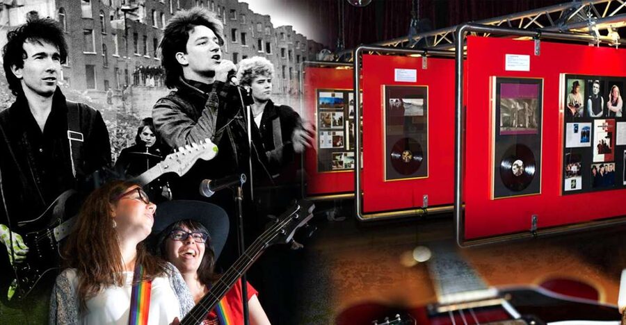 Dublin: Irish Rock 'N' Roll Museum with Tour in English - Temple Bar to the Wall of Fame: what you see first