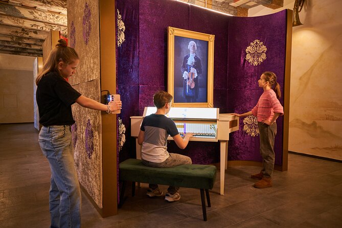 Fast Pass on Mozart Interactive Museum - The map and QR code: how to get more out of every minute