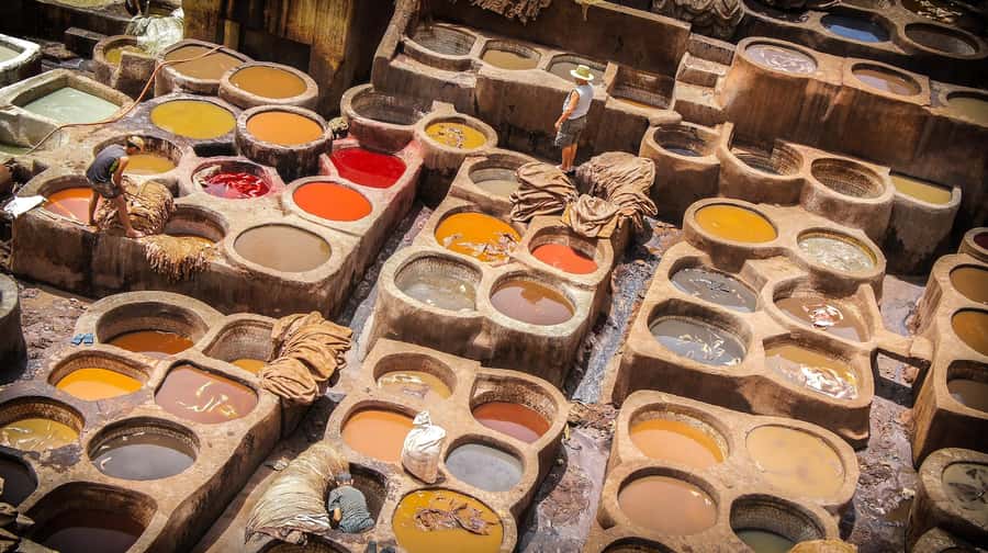 Fes: Attarine Madrasa, Museum, Tannery, Souk and Medina Tour - Al Attarine Madrasa: Marinid Tilework You Can Study, Not Rush Past