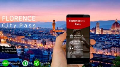 Florence: Museum Pass–David, Uffizi, Pitti Palace & Gardens - Picking Up Your Pass by Accademia: Orange Flag, Real People