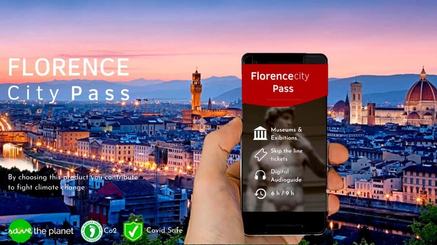 Florence: Museum Pass–David, Uffizi, Pitti Palace & Gardens - Picking Up Your Pass by Accademia: Orange Flag, Real People