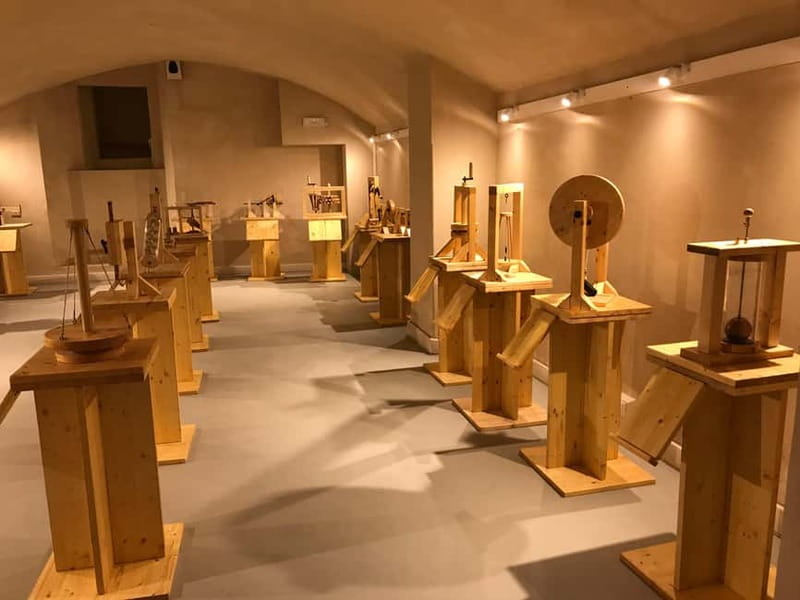 Florence: Visit the Leonardo Da Vinci Museum - First floor: Brunelleschi’s dome site, Fiesole flight, and music