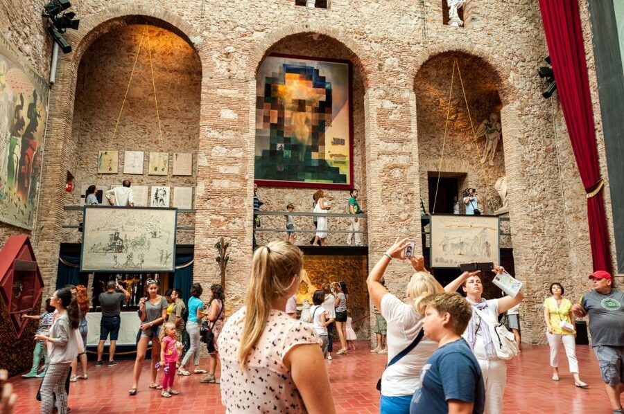From Barcelona: Girona Guided Tour & Dalí Museum in Figueres - Girona Old Town on foot: cathedral, Roman roots, and medieval walls