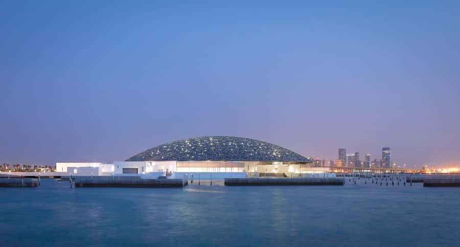 From Dubai: Abu Dhabi City Tour With Louvre Museum - Heritage Village: quick cultural grounding and a bit of shopping