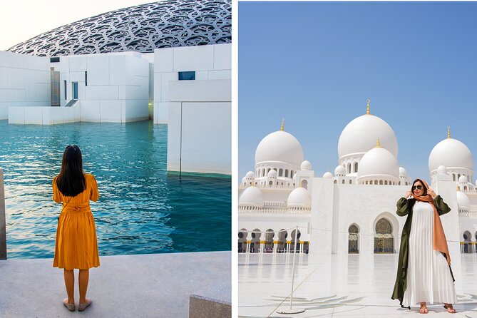 From Dubai: Abu Dhabi Day Tour with Grand Mosque & Louvre Museum - Louvre Abu Dhabi on Saadiyat Island: what your 2 hours are really for
