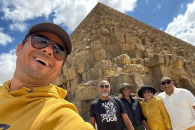 Giza Pyramids, the Grand Egyptian museum " GEM " - A private 8–9 hour plan with pickup and a mobile ticket