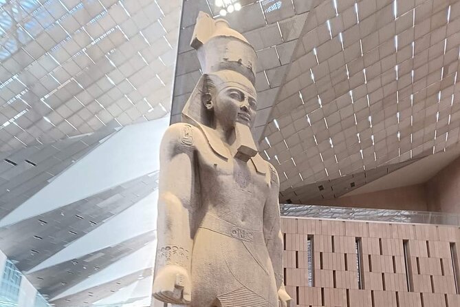 Grand Egyptian Museum, Grand staircase, New Galleries, and lunch. - Key highlights if you want the best parts