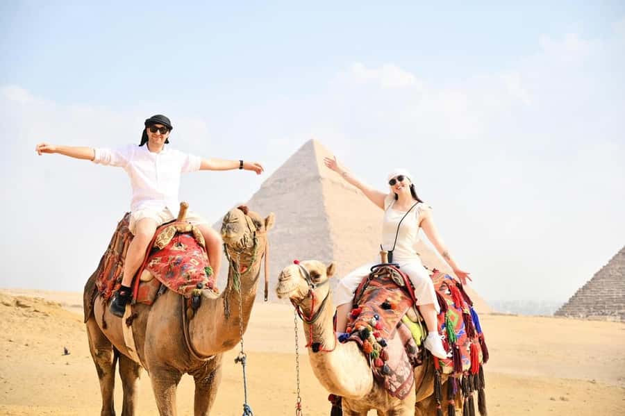 Hurghada: Cairo Pyramids, Sphinx, Museum & Bazaar Day Tour - Price and what $87 covers from Hurghada