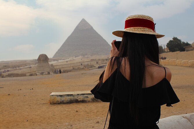 Hurghada Pyramids & Museum Small Group Tour by Van - Return to Hurghada and a Souvenir Shopping Stop