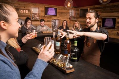 Irish Whiskey Museum: Whiskey Blending Experience - How the History Portion Works (Origins, Glory, Fall, Comeback)