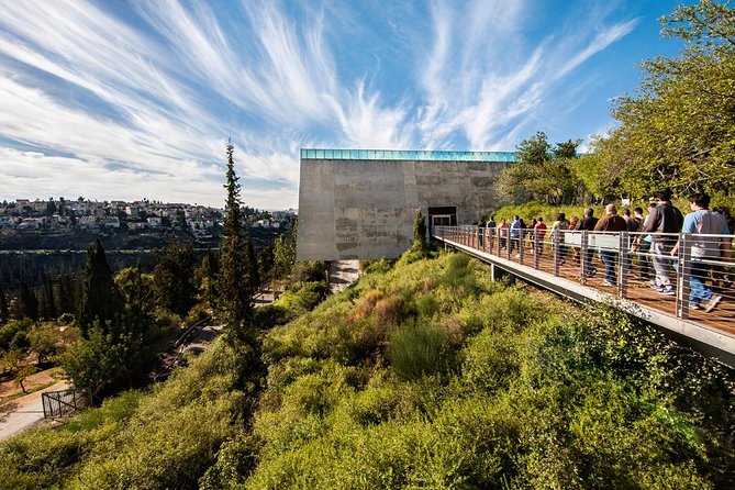 Jerusalem Yad Vashem Holocaust History Museum Tour - Entering Yad Vashem’s museum, built to make you slow down