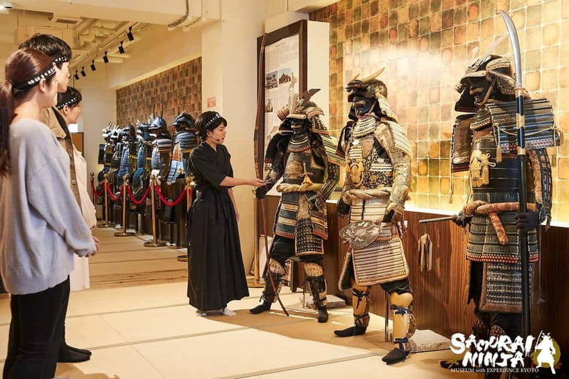 Kyoto: Samurai Ninja Museum guided tour - The Dress-Up Station: Samurai Helmet, Replica Sword, And Photos