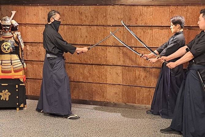 Kyoto Sword Experience - includes Museum Ticket/Ninja Experience - Ninja star throwing and samurai photo moments: what you do after training