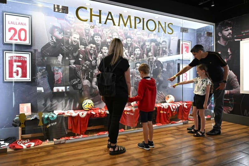 Liverpool: Liverpool Football Club Museum and Stadium Tour - What You Get for About $33: Museum plus Anfield Stadium Access
