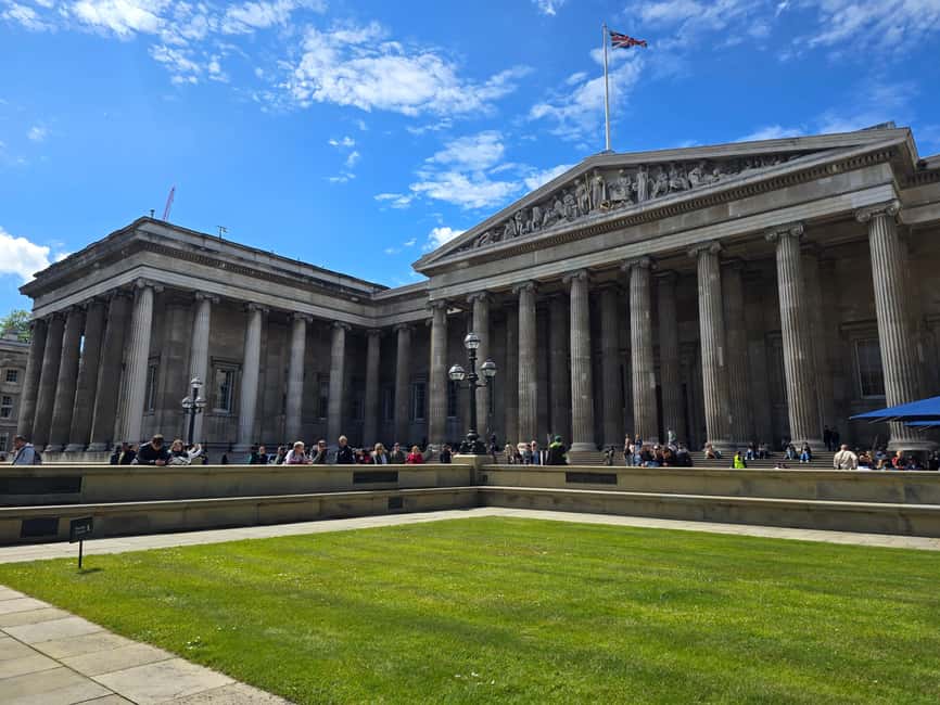 London: British Museum Guided Tour with Entrance Tickets - Great Court glass roof: the best first “reset” stop