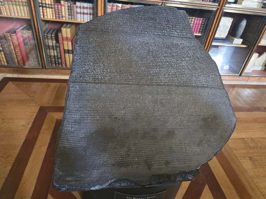 London: British Museum Guided Tour with Entrance Tickets - Rosetta Stone: the moment writing becomes a story