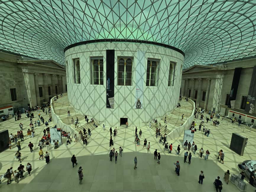 London: British Museum Guided Tour with Entrance Tickets - Meeting inside: find the yellow flag quickly