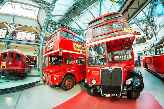 London Transport Museum One Day Ticket - Walking Into an Old Flower Market Full of Moving Parts